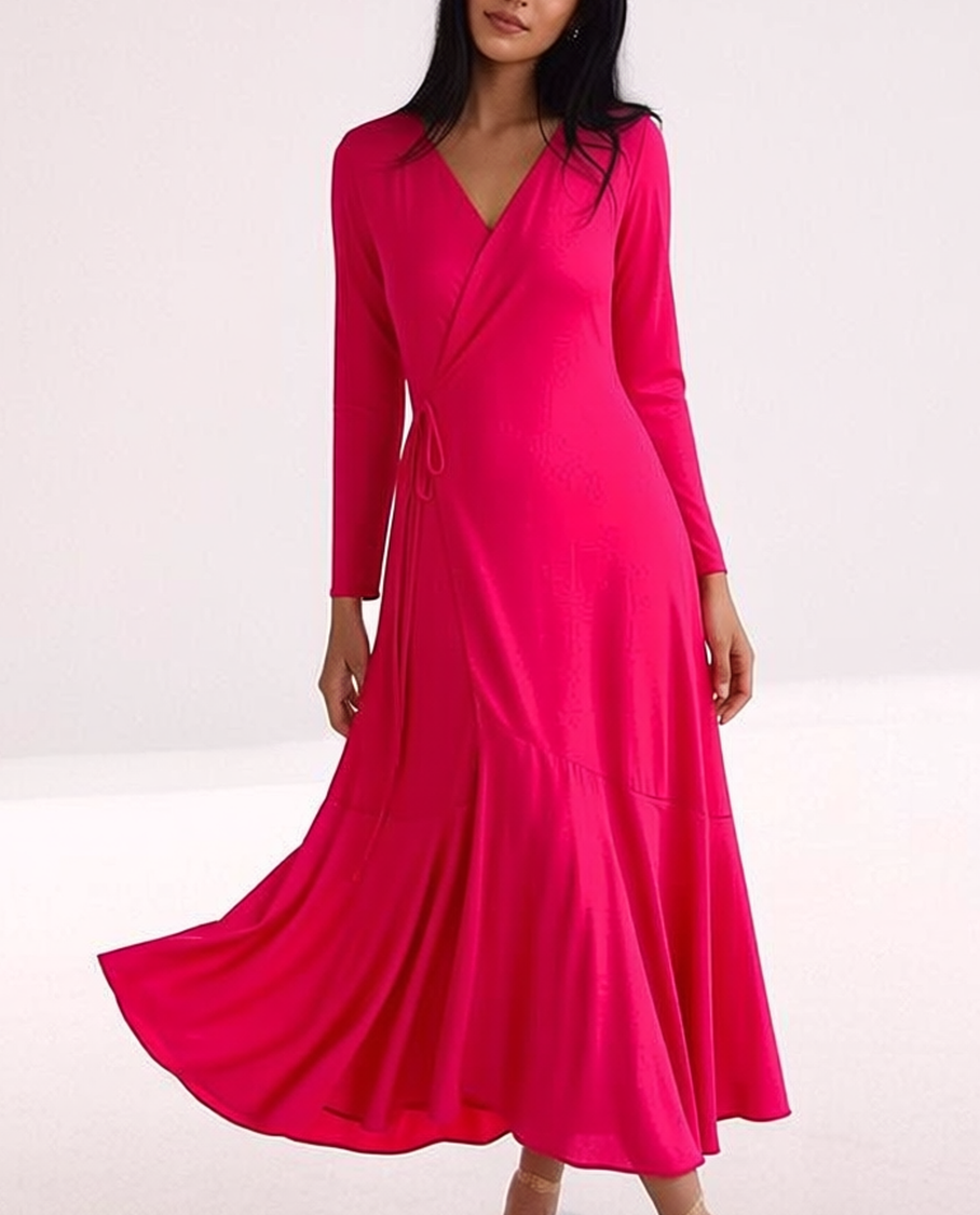 Fuchsia dress