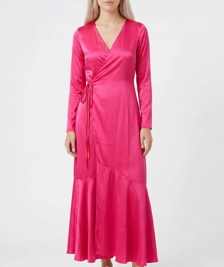 Fuchsia dress - Image 2